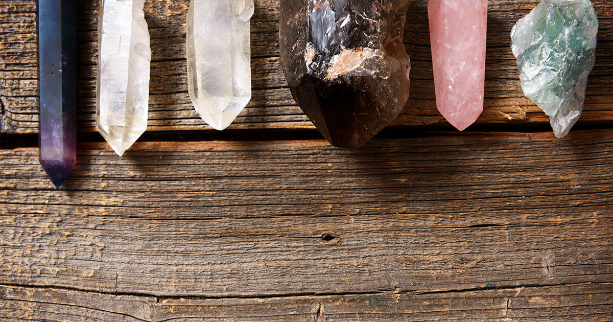 raw crystals