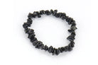 Obsidian Natural Crystal Chips Bracelet Primal Chakra