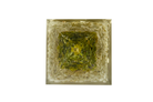 Clear Quartz and Peridot Tree Of Life Reiki Energy Charged Orgone Pyramid Primal Chakra