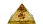 Clear Quartz Reiki Energy Charged Orgone Pyramid Primal Chakra