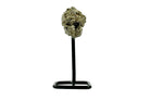 Raw Pyrite Crystal On A Stand Primal Chakra
