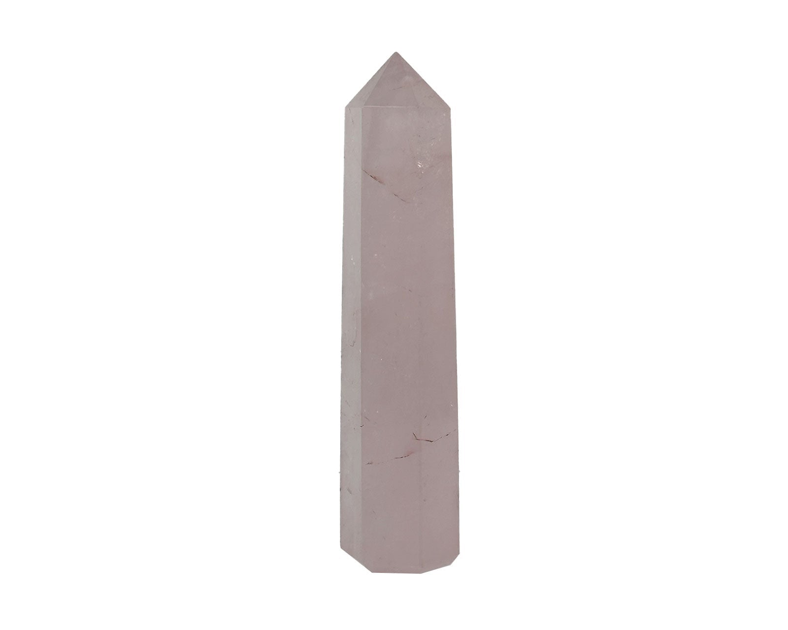 9 - 12 cm Rose Quartz Crystal Point Primal Chakra