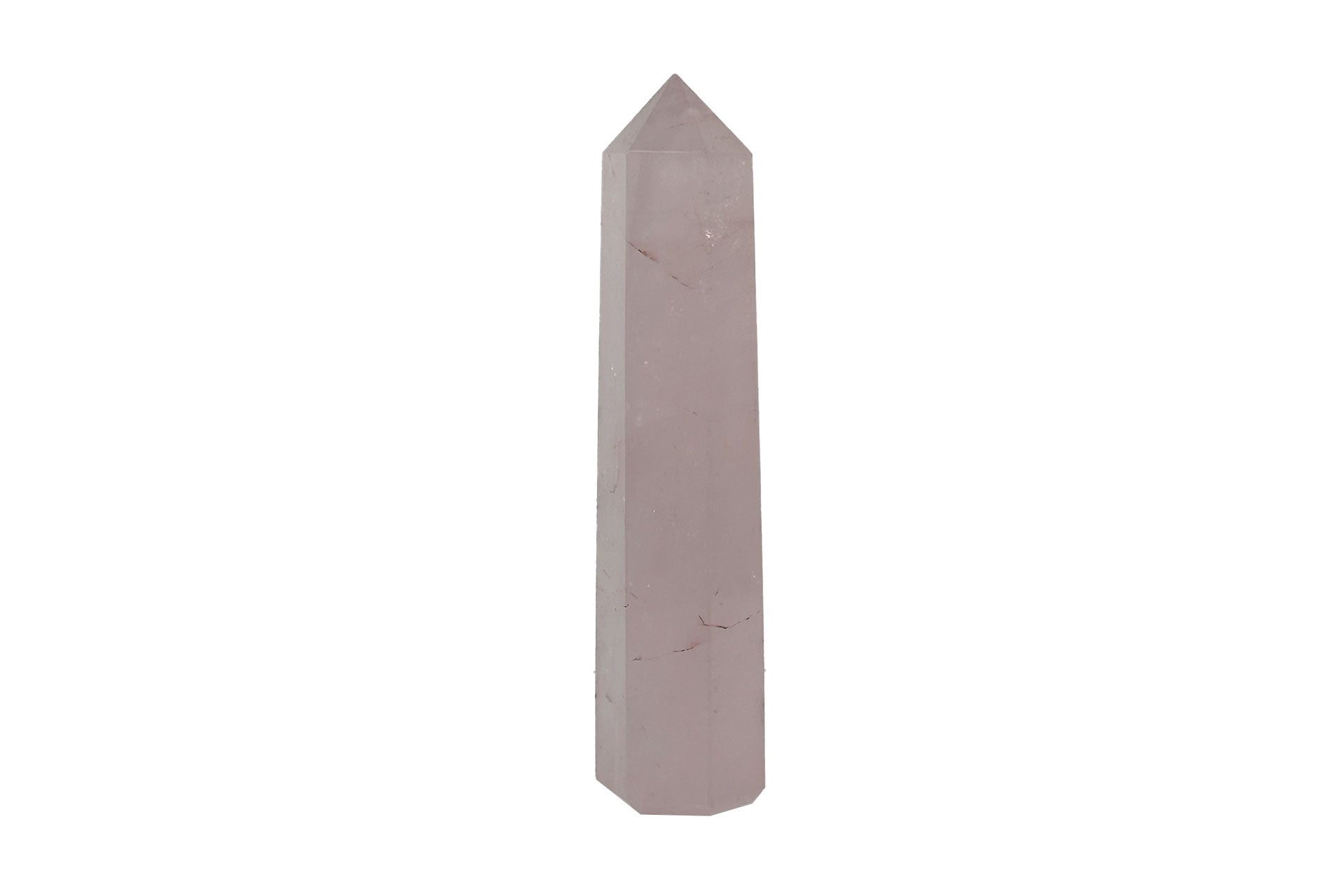 9 - 12 cm Rose Quartz Crystal Point Primal Chakra