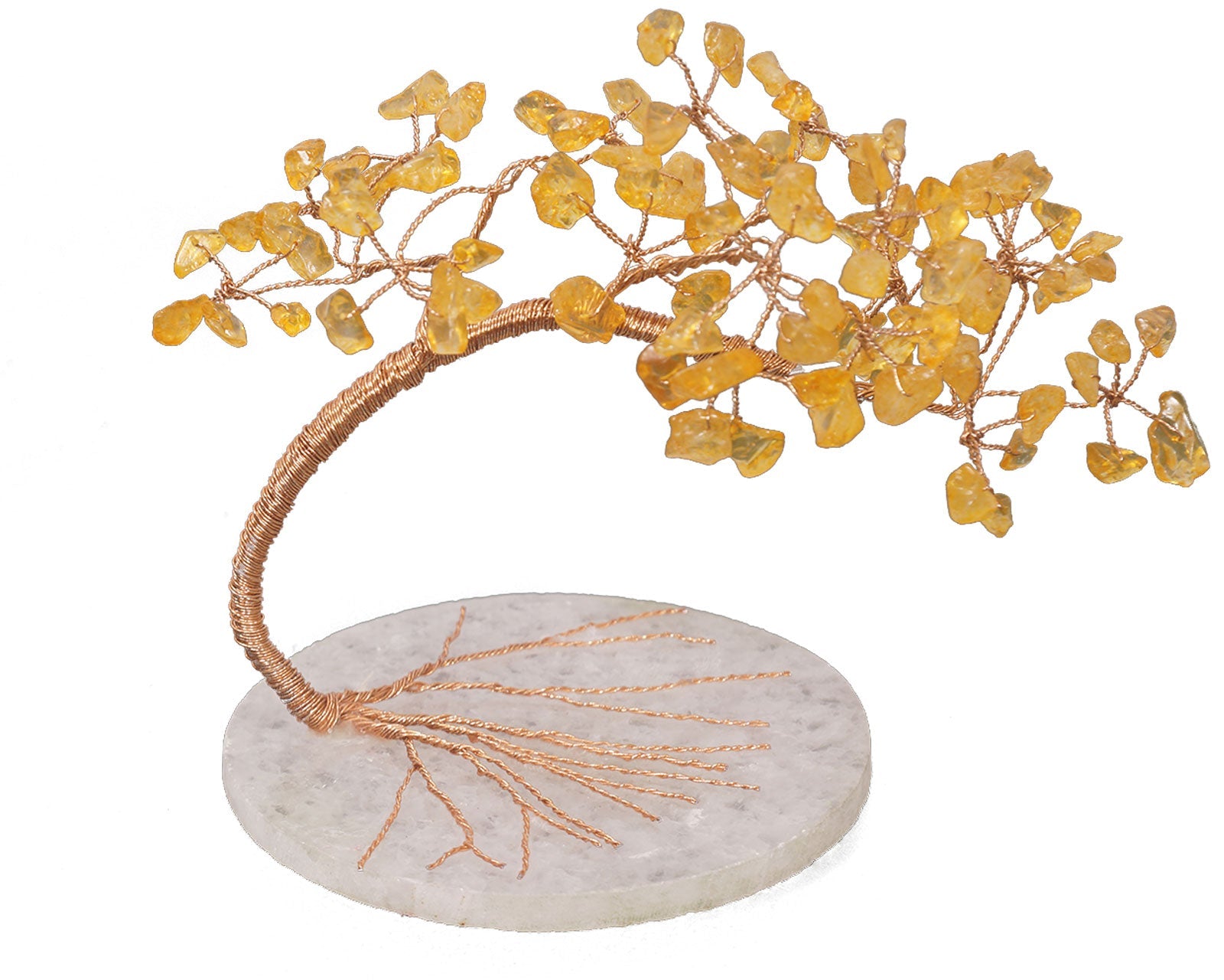 Reiki Energy Charged Yellow Citrine Blossom Tree Of Life Primal Chakra