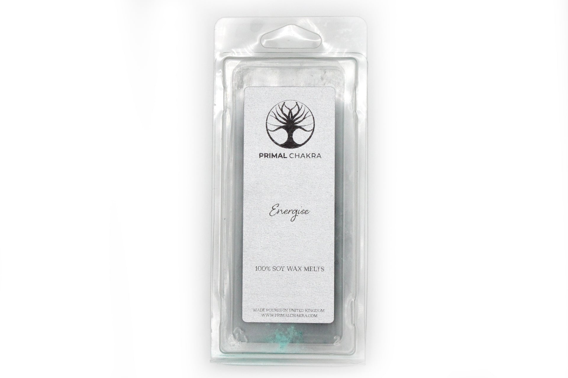 Energise - Snap Bar Soy Max Melts with Green Mica Powder - Spa Range - 3 Pack Primal Chakra