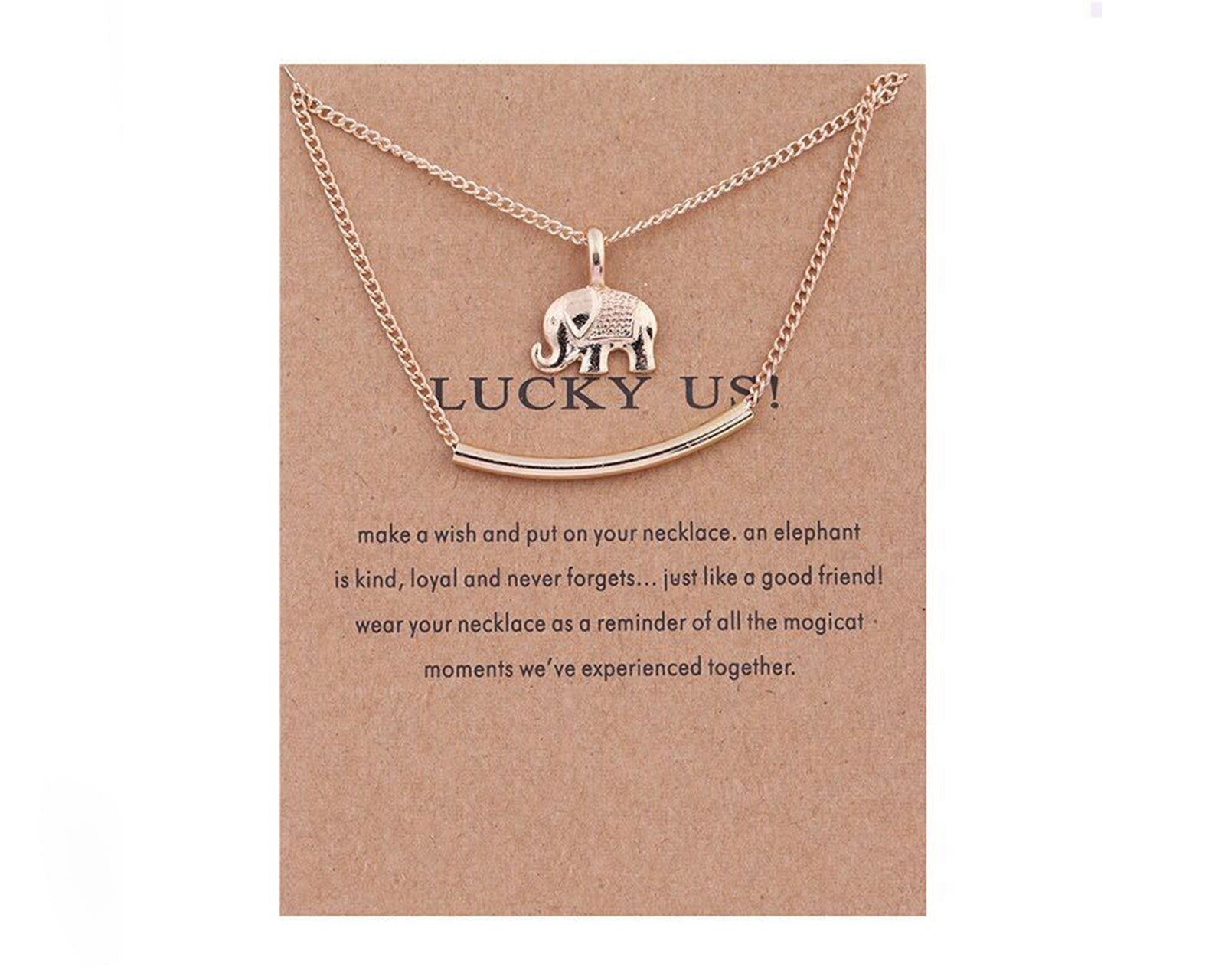 Lucky Us Mantra Necklace Primal Chakra