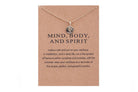 Mind, Body & Spirit Mantra Necklace Primal Chakra