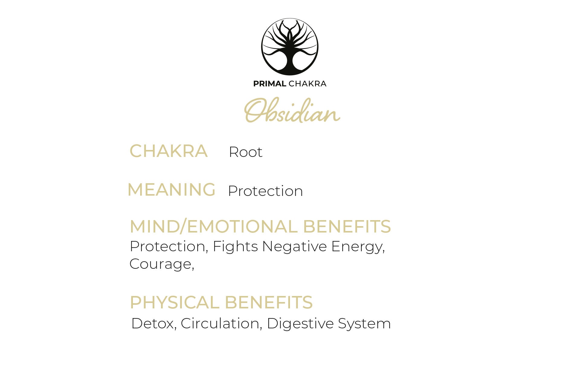 Obsidian Triangle Pendant with Silver Chain Primal Chakra