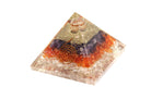 3 Layer Reiki Energy Charged Carnelian Pyramid Primal Chakra