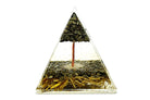 Pyrite Tree Of Life Orgone Reiki Energy Charged Pyramid Primal Chakra
