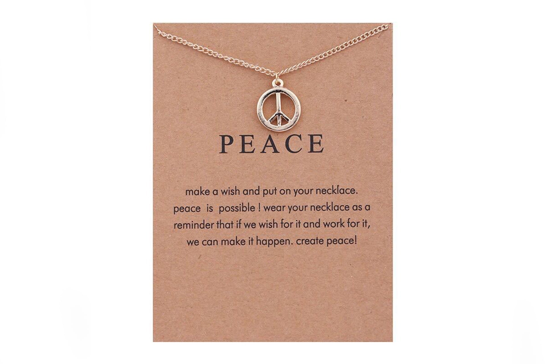 Peace Mantra Necklace Primal Chakra