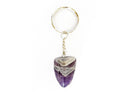 Polished Amethyst Keychain Primal Chakra