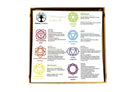 7 Chakra Oval Disk Set In Presentation Box Primal Chakra