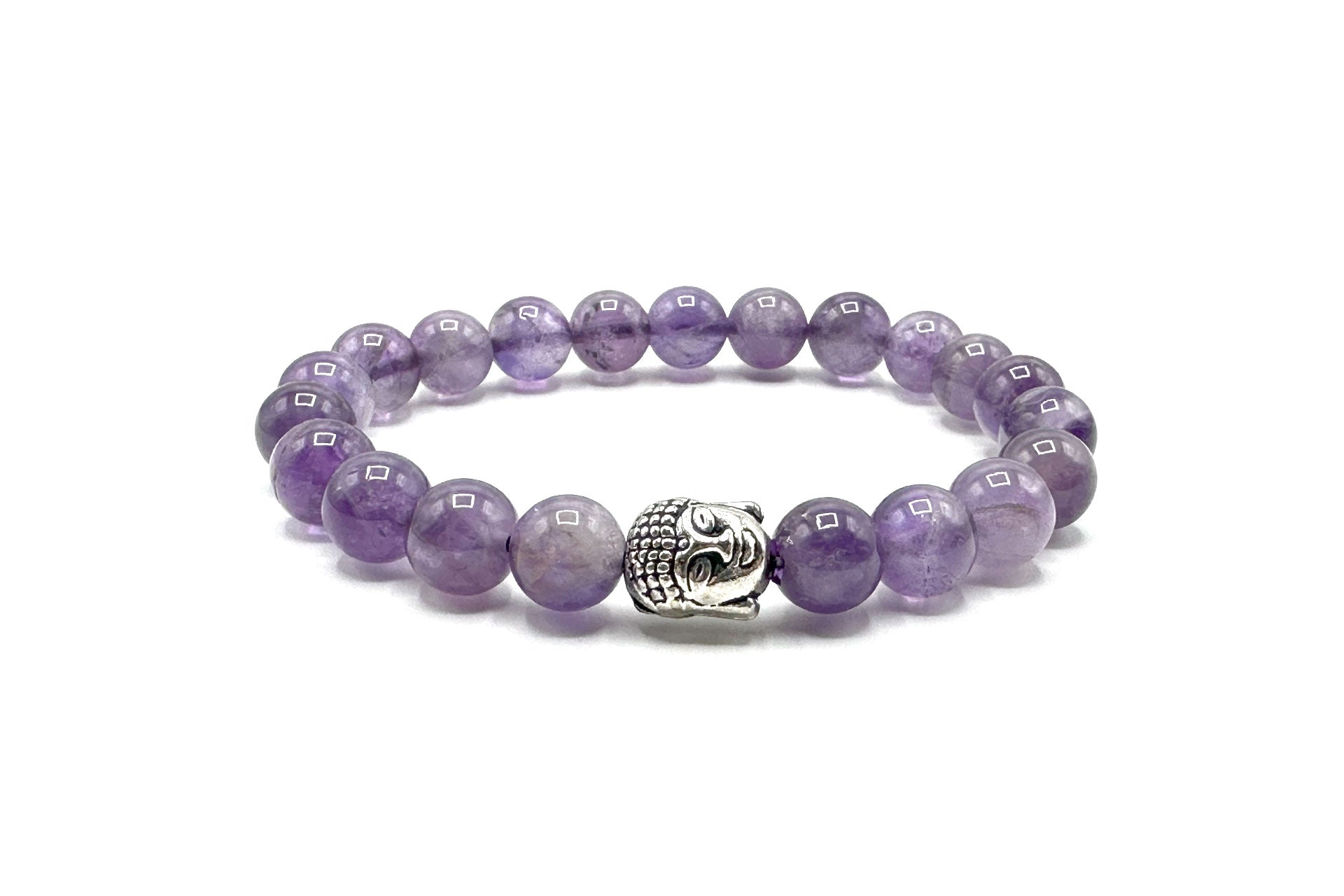 Amethyst Buddha Head Bracelet Primal Chakra