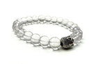 Clear Quartz Buddha Head Bracelet Primal Chakra