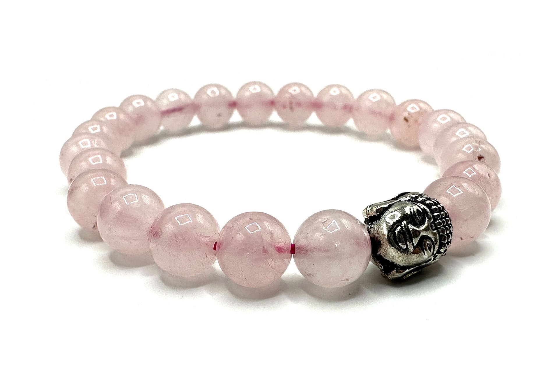 Rose Quartz Buddha Head Bracelet Primal Chakra