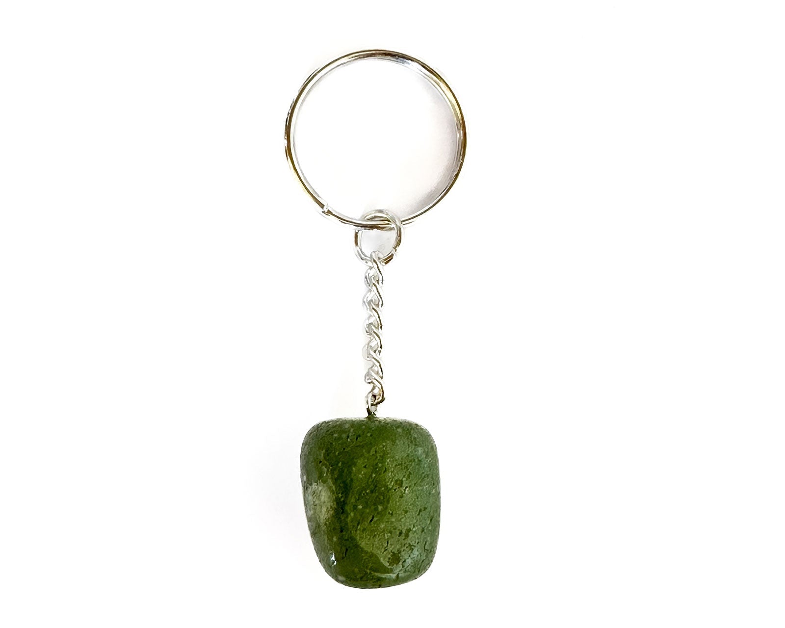 Polished Green Aventurine Keychain Primal Chakra