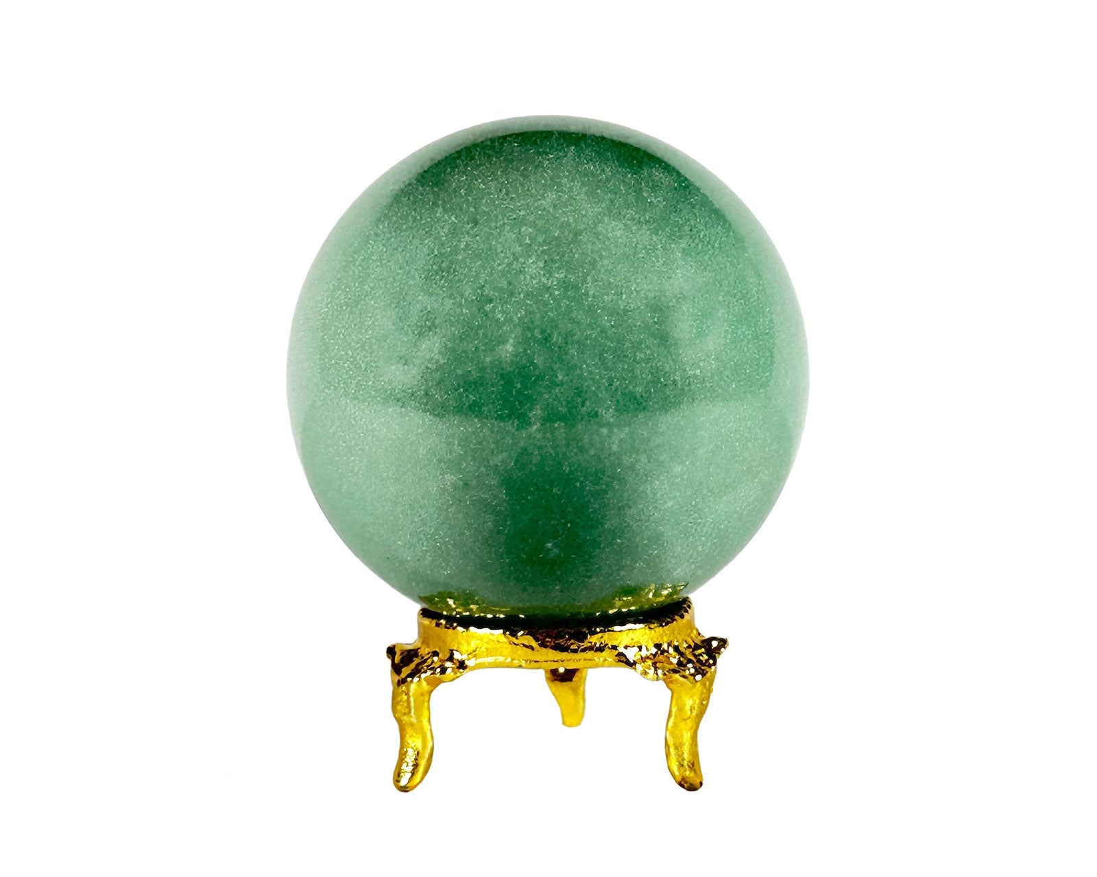 Green Aventurine Crystal Sphere Primal Chakra