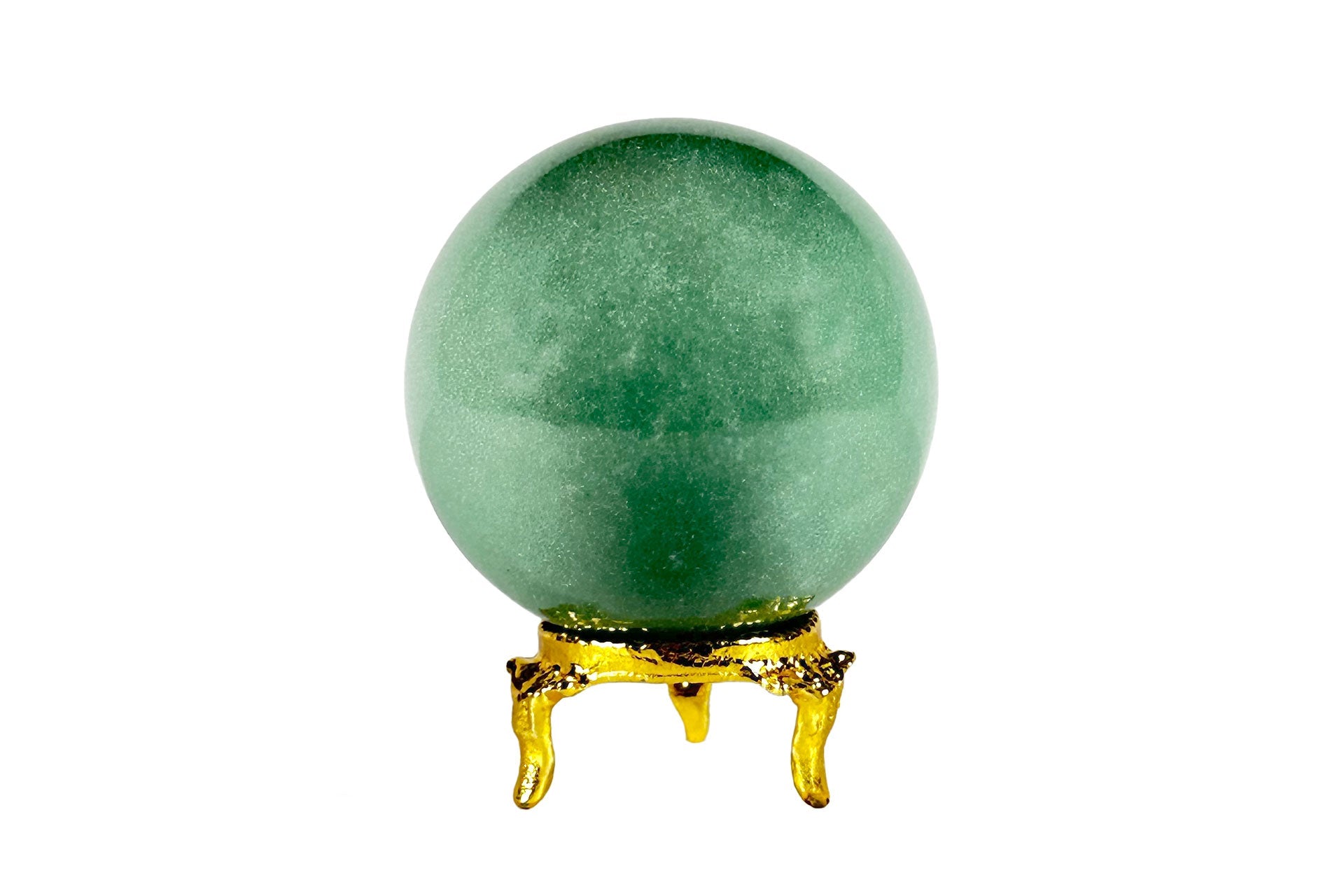 Green Aventurine Crystal Sphere Primal Chakra