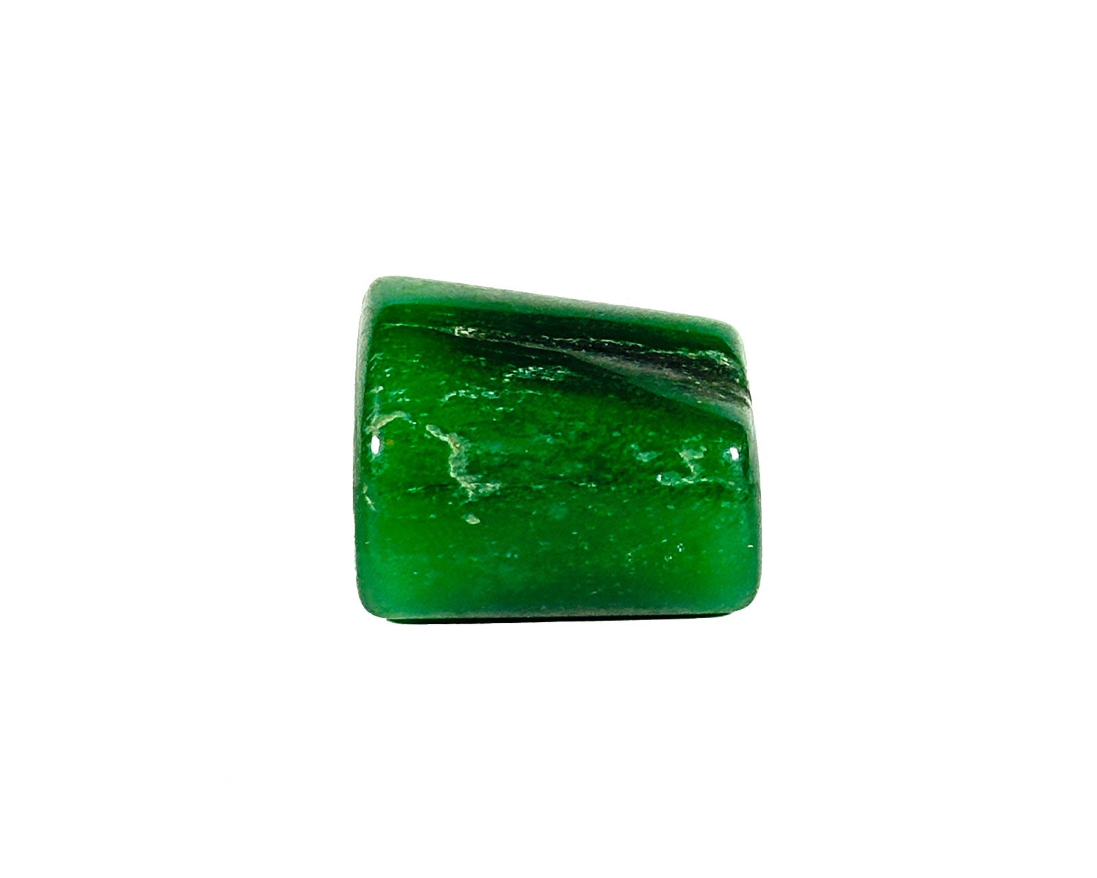 Medium Green Jade Polished Raw Crystal - Approx 2-3.5cm Primal Chakra