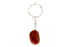 Polished Red Jasper Keychain Primal Chakra