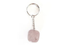 Polished Rose Quartz Keychain Primal Chakra