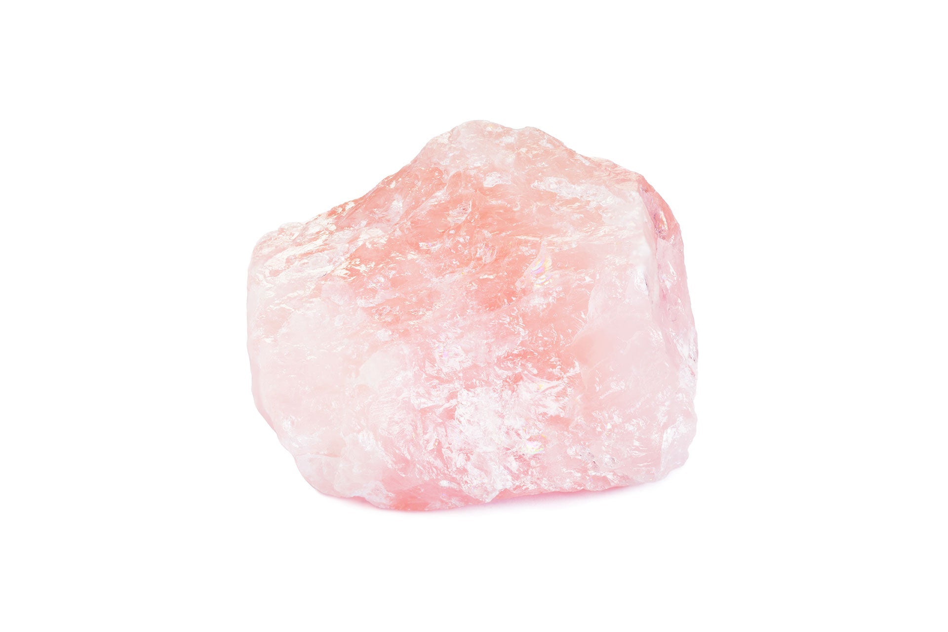 Large Rose Quartz Raw Rough Crystal - Approx 7cm Primal Chakra