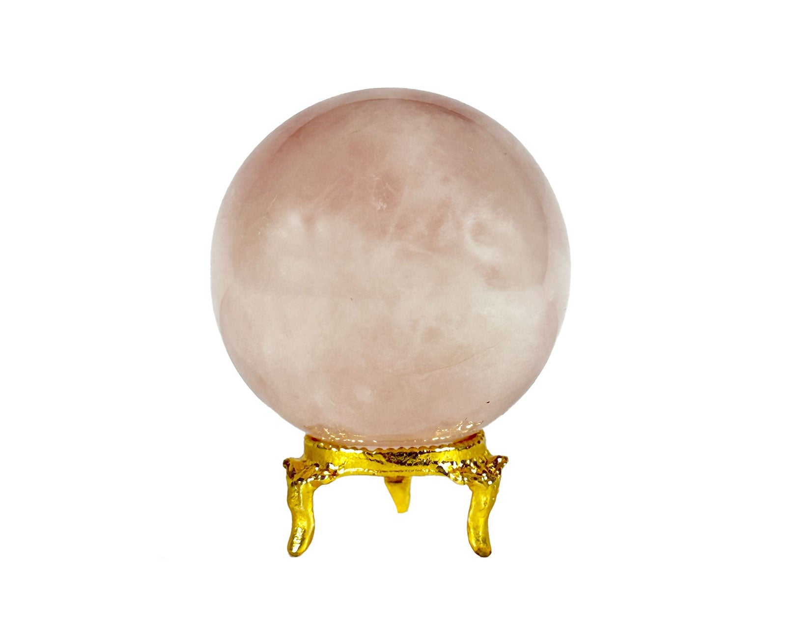 Rose Quartz Crystal Sphere Primal Chakra