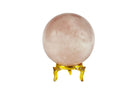 Rose Quartz Crystal Sphere Primal Chakra