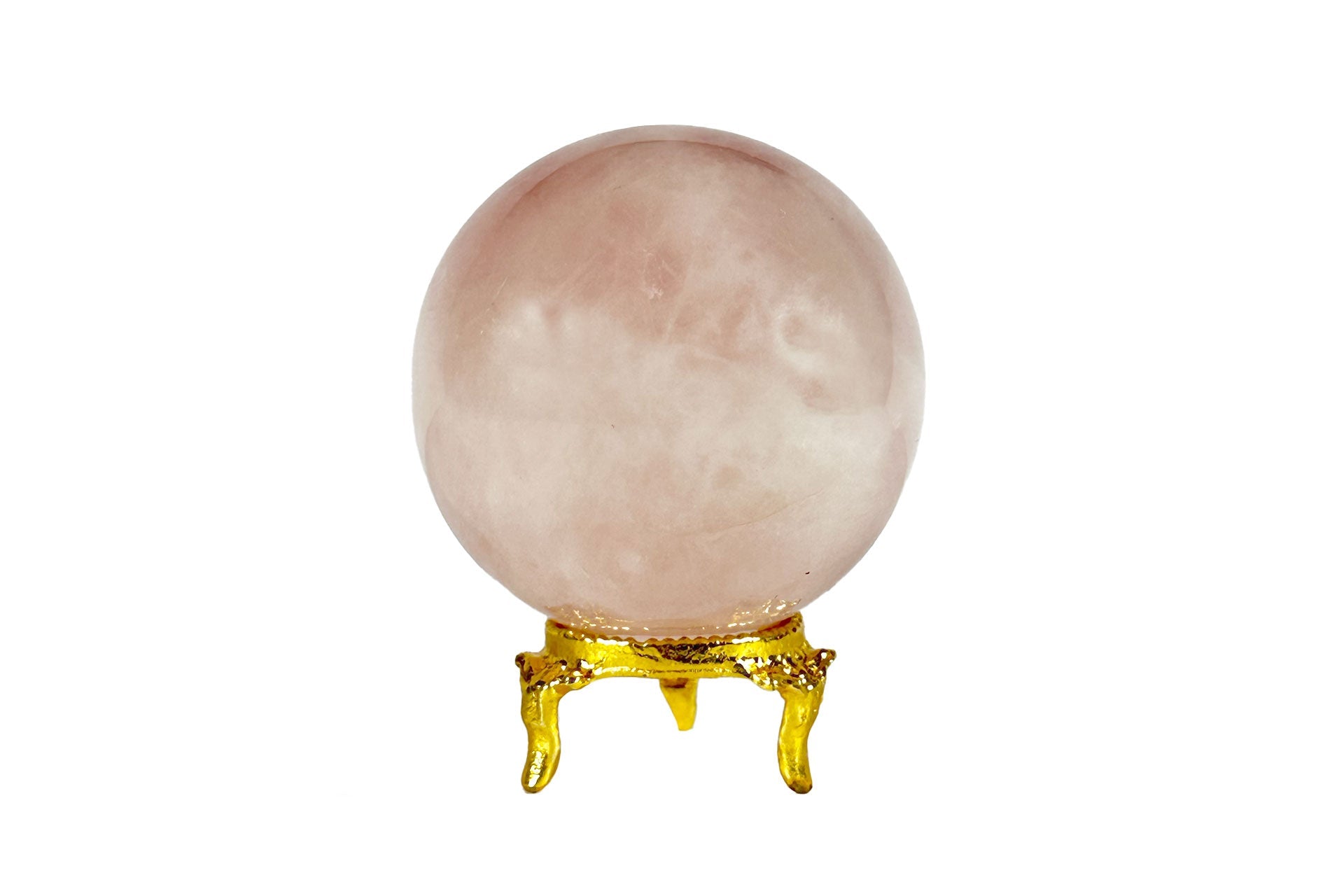 Rose Quartz Crystal Sphere Primal Chakra