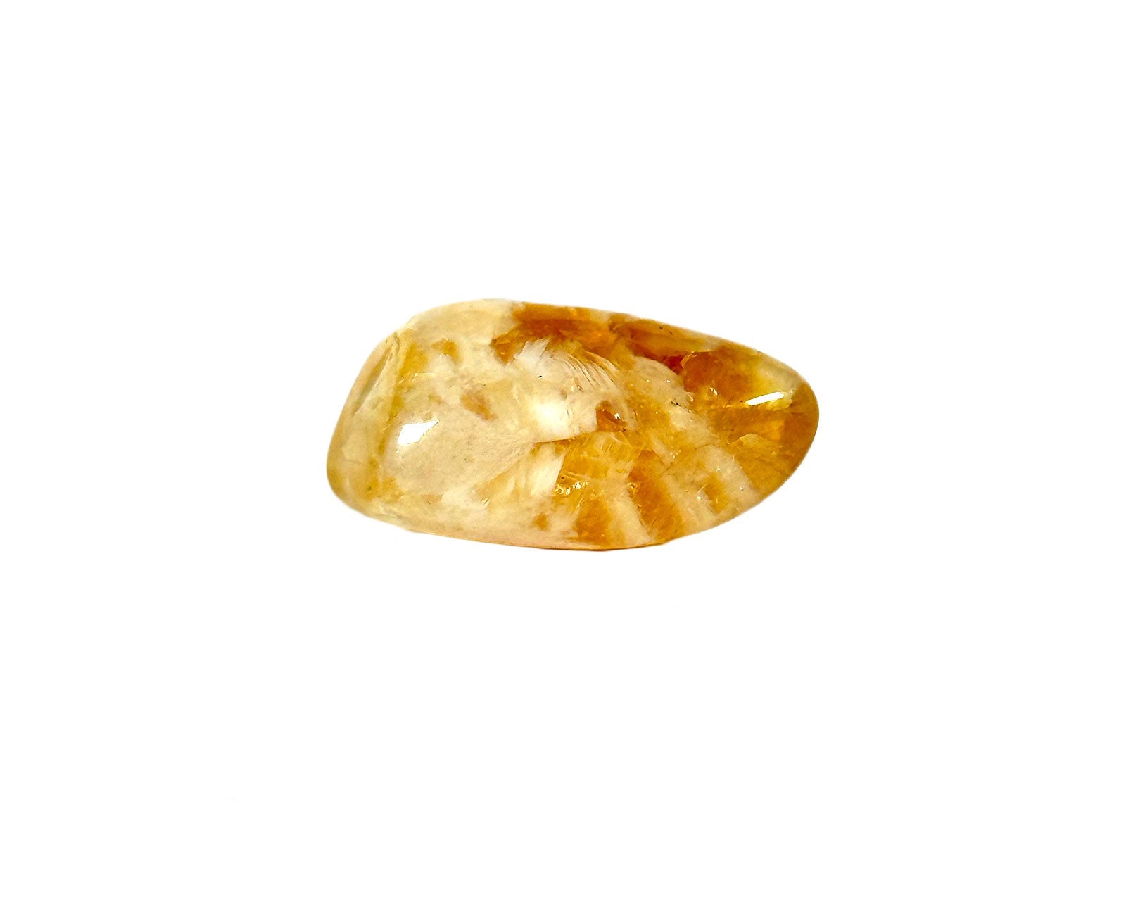 Medium Yellow Citrine Polished Raw Crystal - Approx 2-3.5cm Primal Chakra