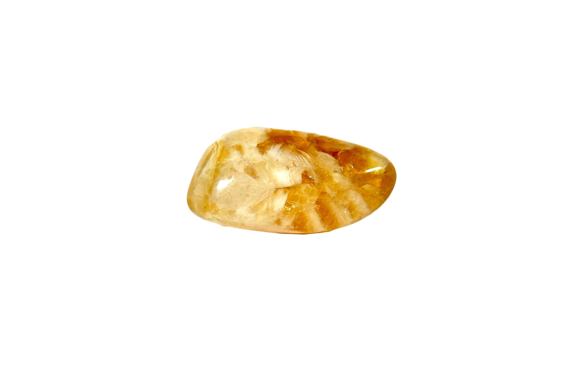 Medium Yellow Citrine Polished Raw Crystal - Approx 2-3.5cm Primal Chakra