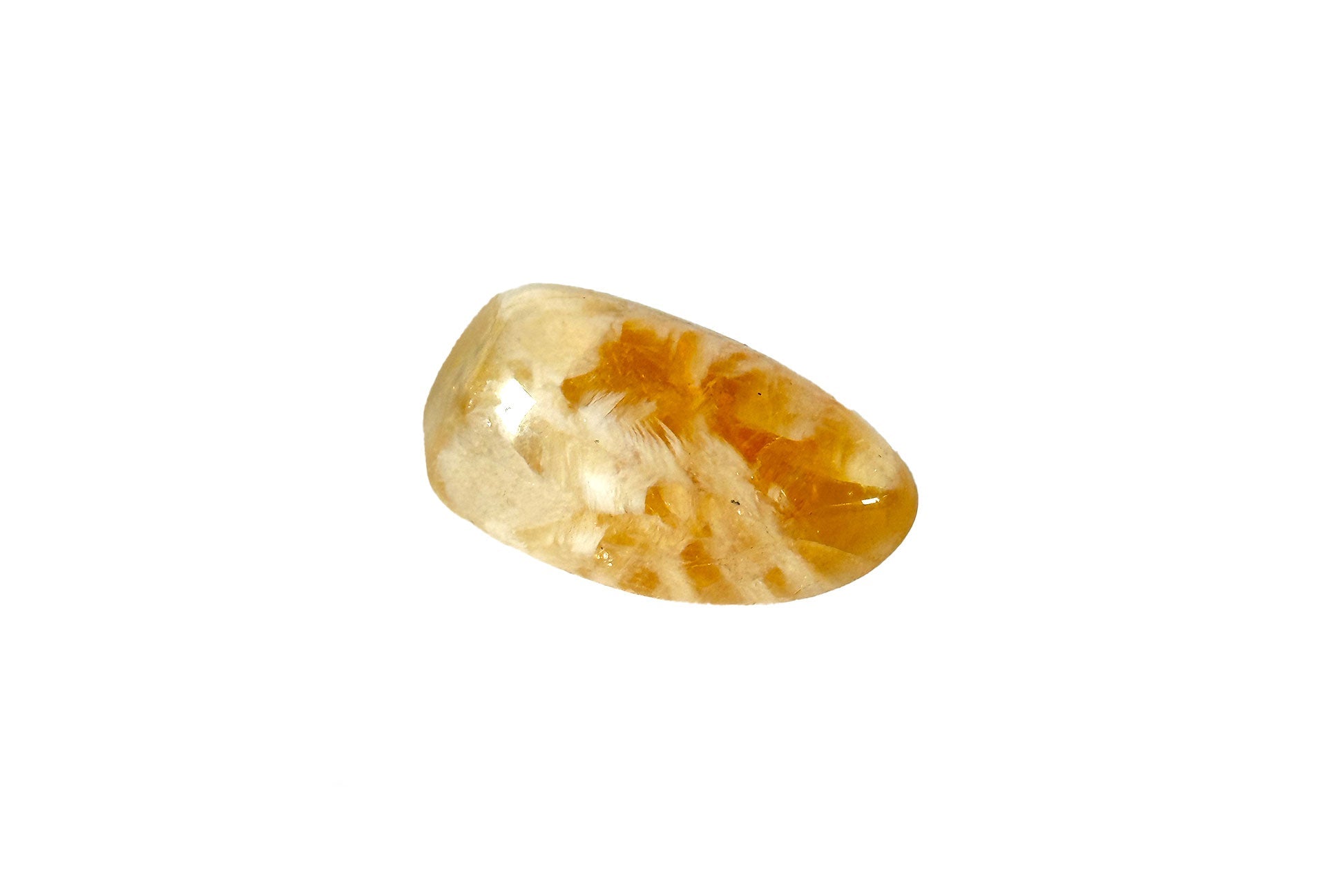 Medium Yellow Citrine Polished Raw Crystal - Approx 2-3.5cm Primal Chakra