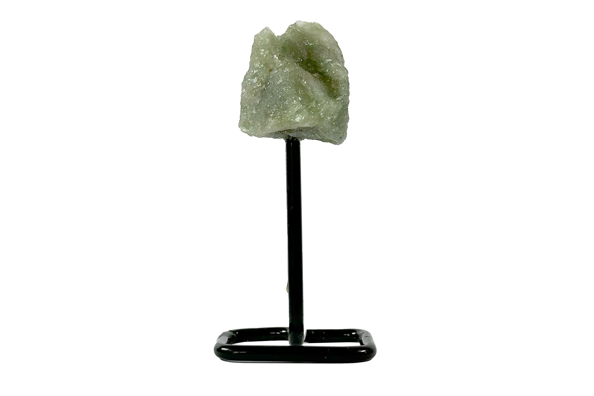 Raw Green Aventurine Crystal On A Stand Primal Chakra