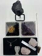 Calm gift set viewed from above