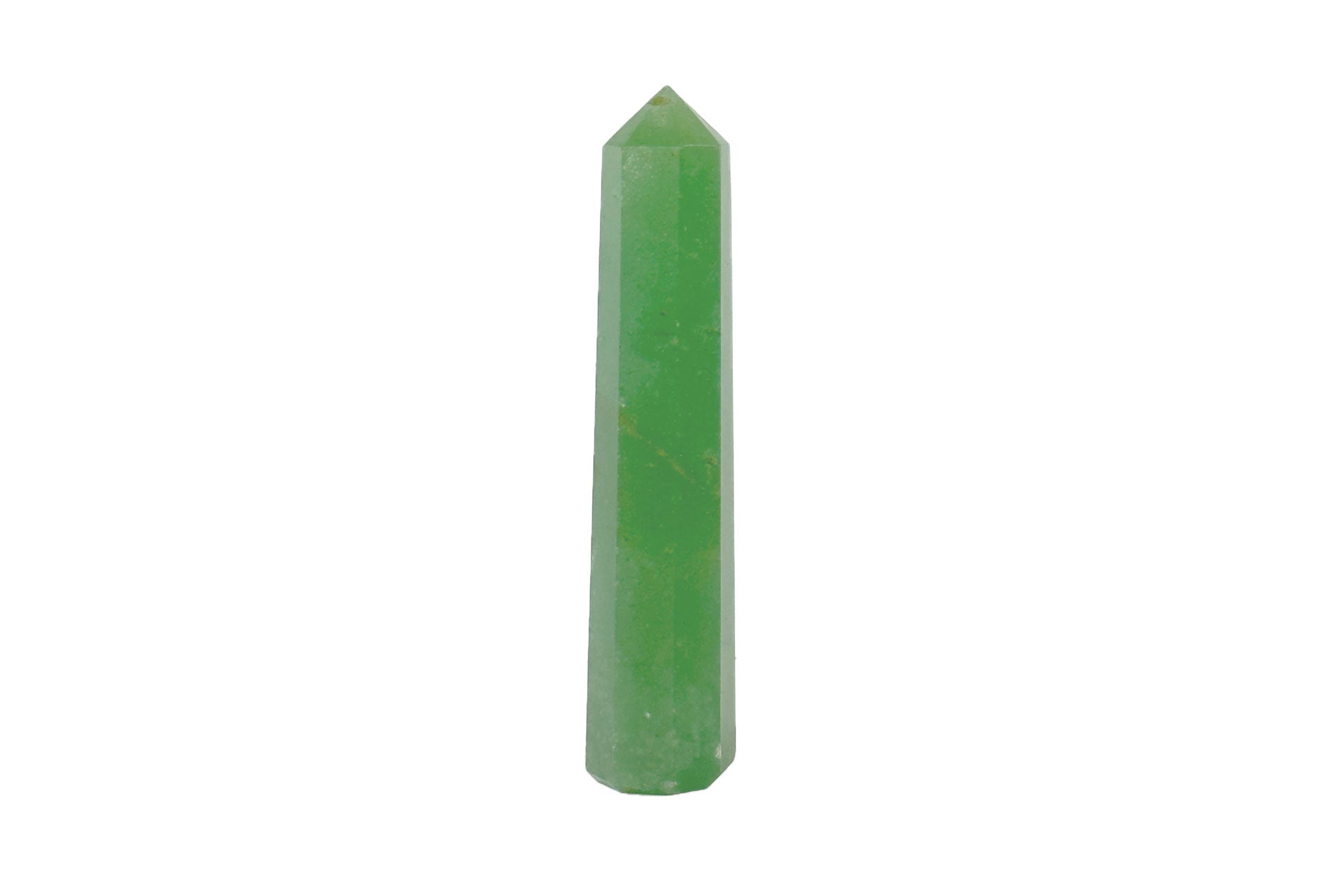 9 - 12 cm Green Aventurine Crystal Point Primal Chakra