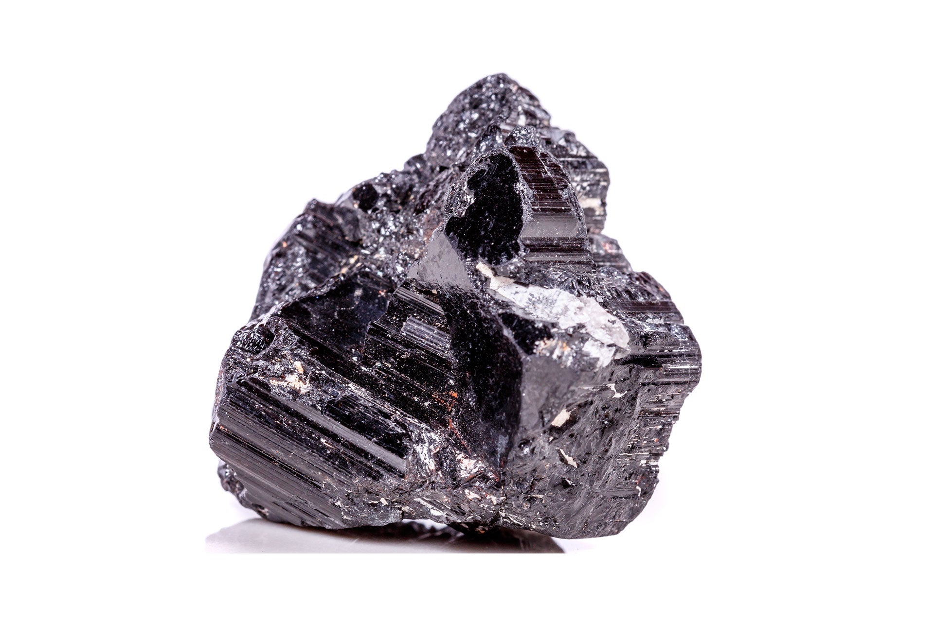 Medium Black Tourmaline Raw Rough Crystal - Approx 2-4cm Primal Chakra