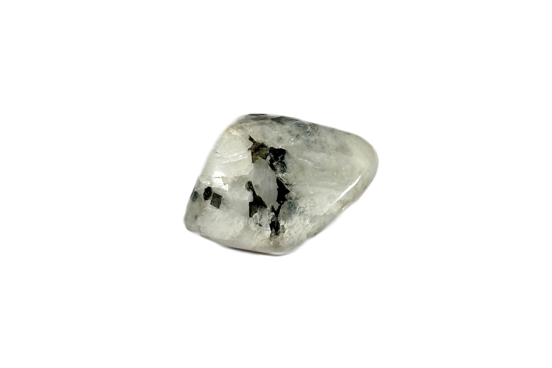Medium Rainbow Moonstone Polished Raw Crystal - Approx 2-3.5cm Primal Chakra